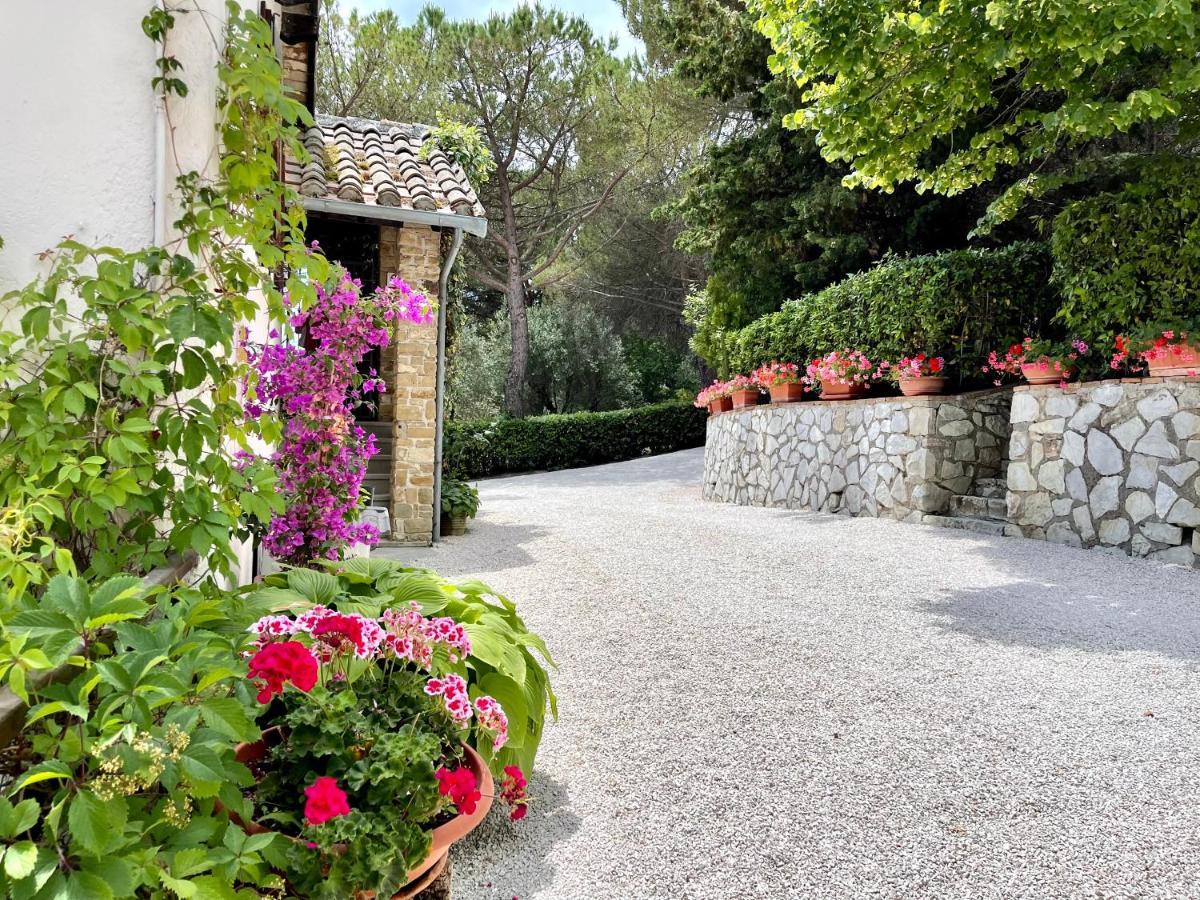 La Panoramica Gubbio - Maison De Charme - Casette E Appartamenti Self Catering Per Vacanze Meravigliose! Exteriér fotografie