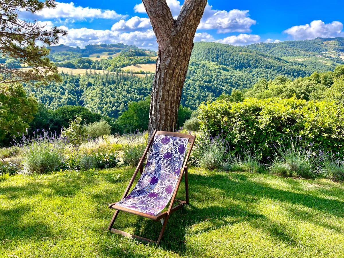 La Panoramica Gubbio - Maison De Charme - Casette E Appartamenti Self Catering Per Vacanze Meravigliose! Exteriér fotografie