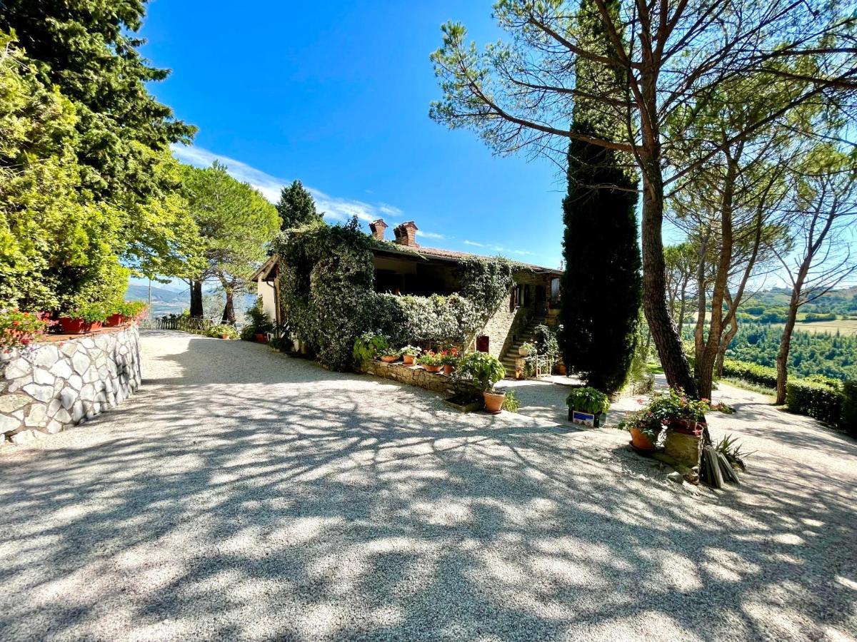 La Panoramica Gubbio - Maison De Charme - Casette E Appartamenti Self Catering Per Vacanze Meravigliose! Exteriér fotografie