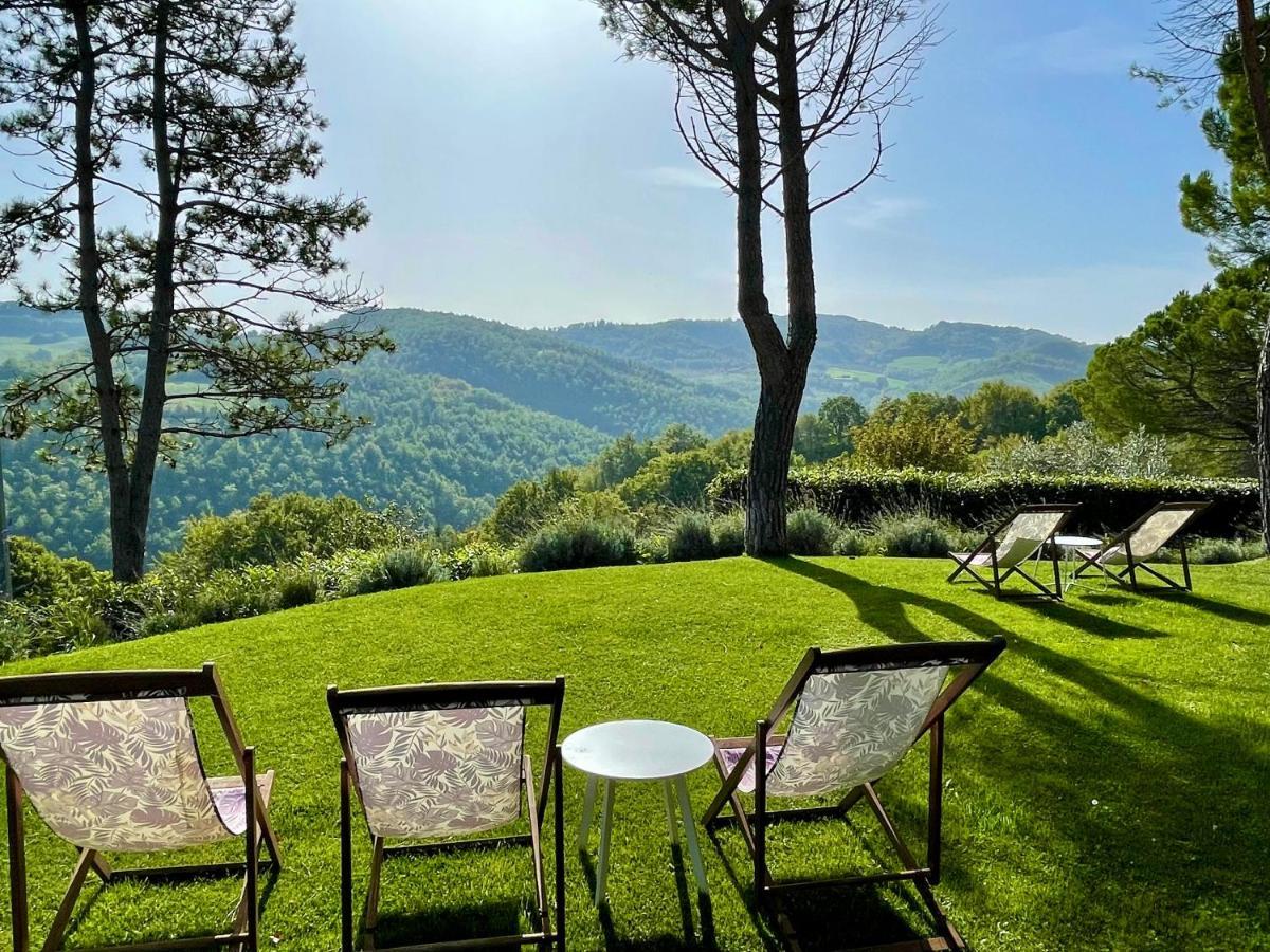La Panoramica Gubbio - Maison De Charme - Casette E Appartamenti Self Catering Per Vacanze Meravigliose! Exteriér fotografie
